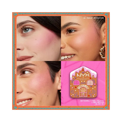 NYX PROFESSIONAL MAKEUP Holiday Buttermelt Face Palette