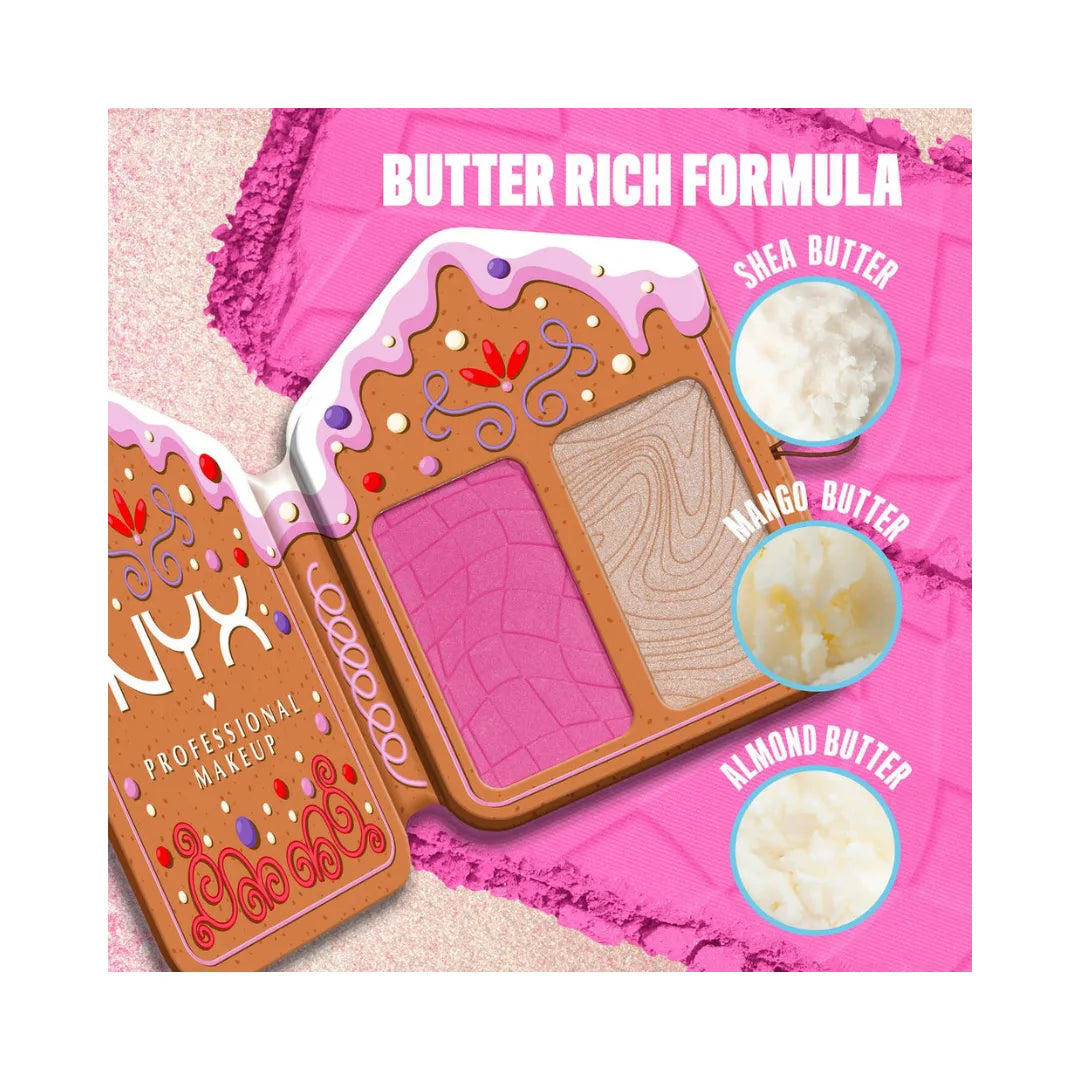 NYX PROFESSIONAL MAKEUP Holiday Buttermelt Face Palette