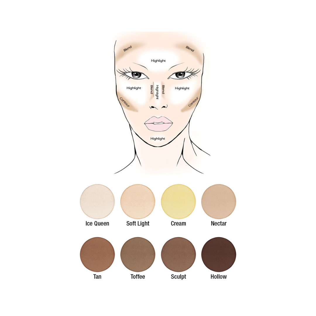 NYX COSMETICS Highlight & Contour Pro Palette