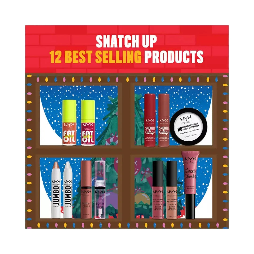 NYX PROFESSIONAL MAKEUP 12-Pc. Home Alone Makeup Piñata Gift Set