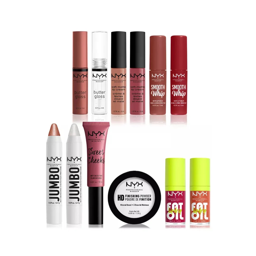 NYX PROFESSIONAL MAKEUP 12-Pc. Home Alone Makeup Piñata Gift Set