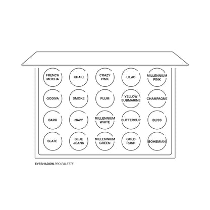 OFRA COSMETICS Pro Palette - Eyeshadow