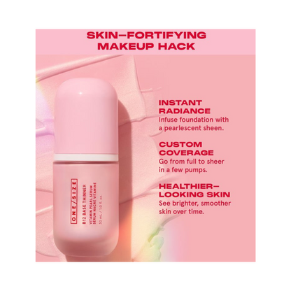 ONE/SIZE B12 Base Thinner Luminous Vitamin Pearl Boosting Serum