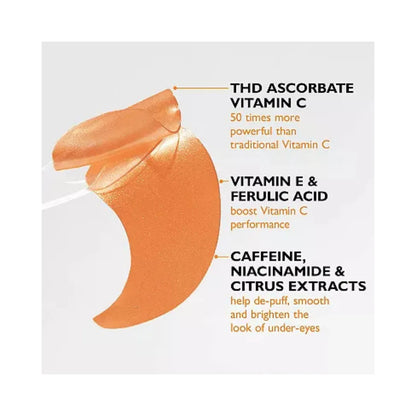 PETER THOMAS ROTH Full-Size Vitamin C & Hyaluronic Acid Eye Patches Set