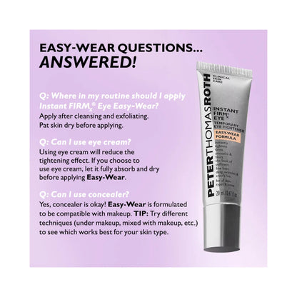 PETER THOMAS ROTH Instant FIRMx Eye Temporary Eye Tightener Easy-Wear Formula