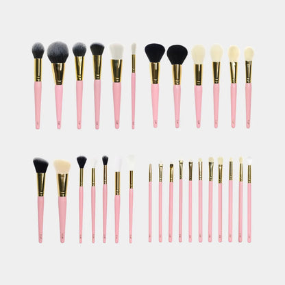 P.LOUISE COSMETICS 30-Piece Makeup Brush Bundle