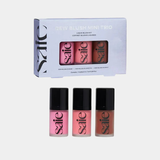SAIE Mini Dew Blush Trio Gift Set