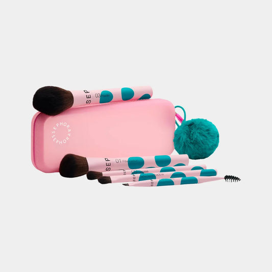 SEPHORA COLLECTION 5-Piece Face and Eye Brush Set