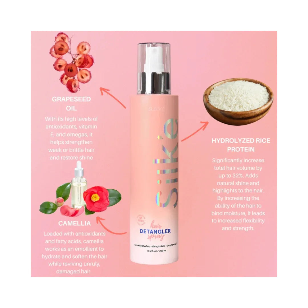 SLEEK'E Silk'e Hair Detangler Spray