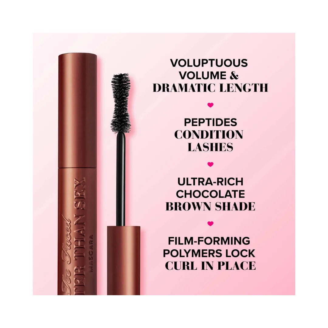 TOO FACED Better Than Sex Chocolate Volumizing & Lengthening Mascara