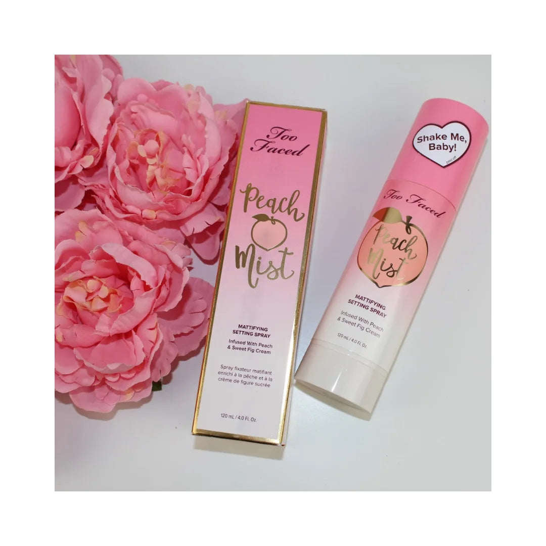 TOO FACED Peach Mist Mattifying Setting Spray