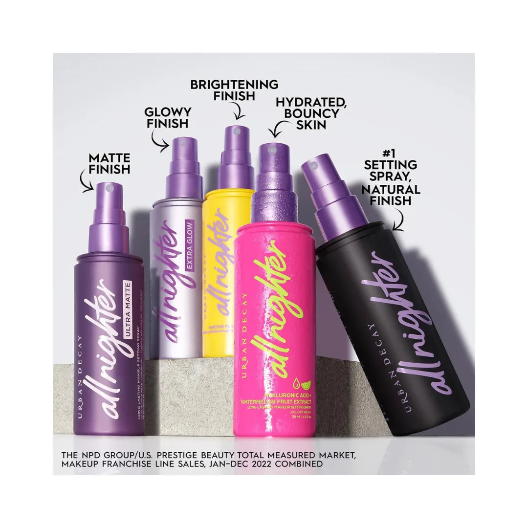 URBAN DECAY All Nighter Extra Glow Dewy Makeup Setting Spray