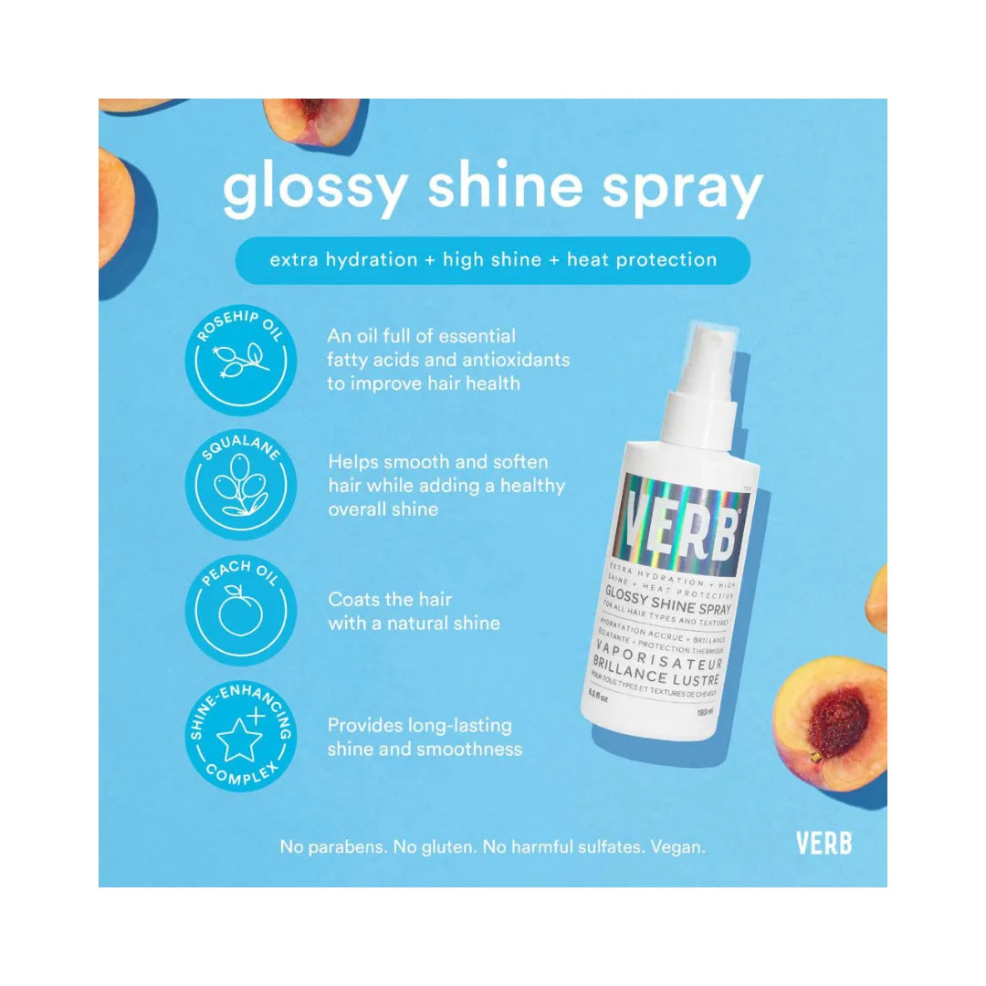 VERB Glossy Shine Spray with Heat Protection